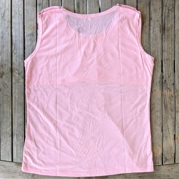 Pink Sleeveless Nursing Top M (NWT) - Picture 8 of 11
